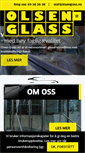 Mobile Screenshot of olsenglass.no